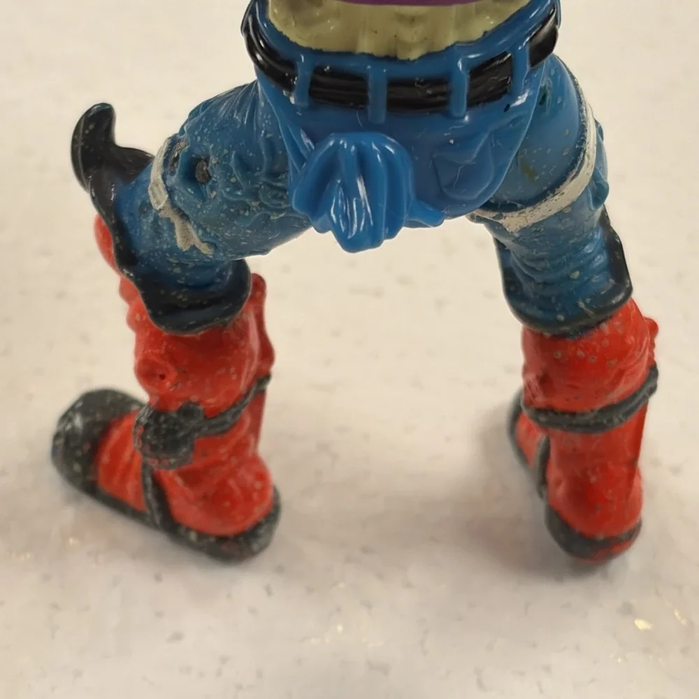 Vintage 1991 Toxic Crusaders BONEHEAD Action Figure Playmates Toys Troma